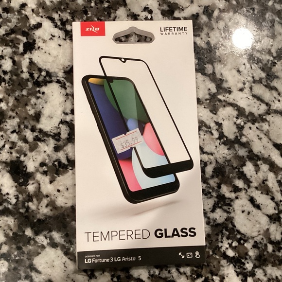 LG FORTUNE 3 / ARISTO 5 / TRIBUTE MONARCH TEMPERED GLASS SCREEN PROTECTO… - Picture 3 of 3